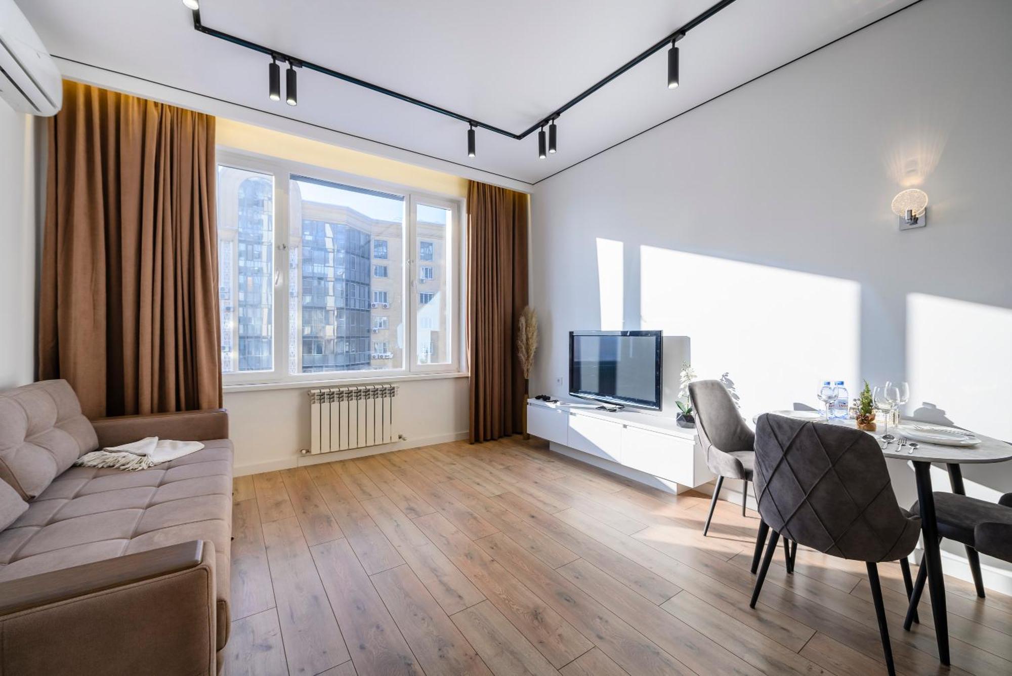 Five Business-Class Rooms In R-House Near Mega Center 阿拉木图 外观 照片
